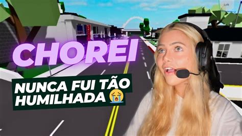 JOGUEI ROBLOX PELA PRIMEIRA FEZ E CHOREI MUITO .